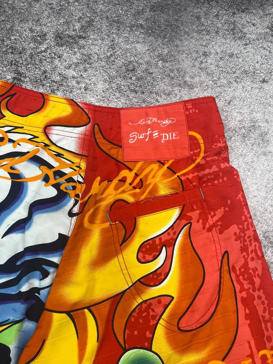 Ed Hardy Ed Hardy Shorts Y2K Over Logo Size US 30 / EU 46 - 9 Thumbnail