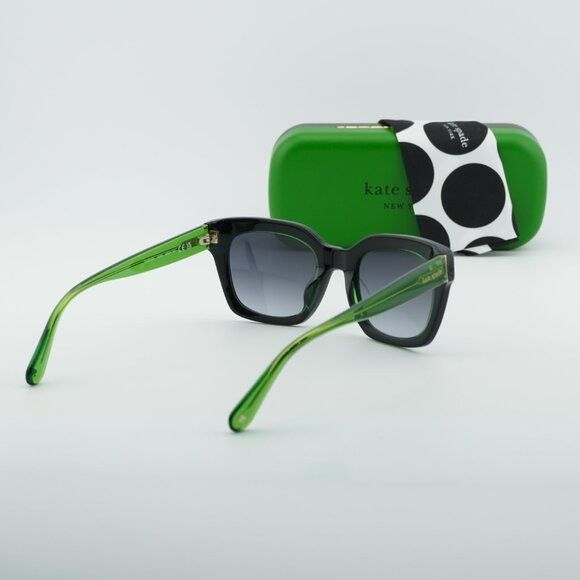 Kate Spade Kate CAMRYN/S 07ZJ 9O Sunglasses Black Square Frame Size ONE SIZE - 11 Thumbnail