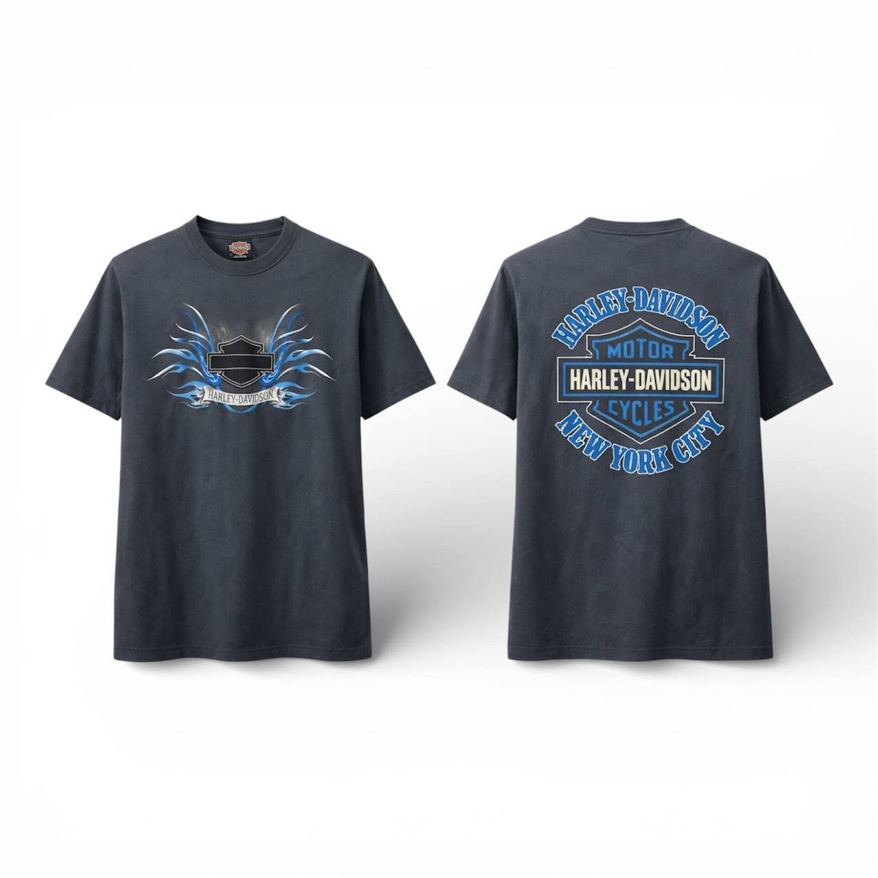 Harley Davidson 2001 HARLEY-DAVIDSON VINTAGE HANES AMERICAN EAGLE T SHIRT L Size US L / EU 52-54 / 3 - 3 Thumbnail