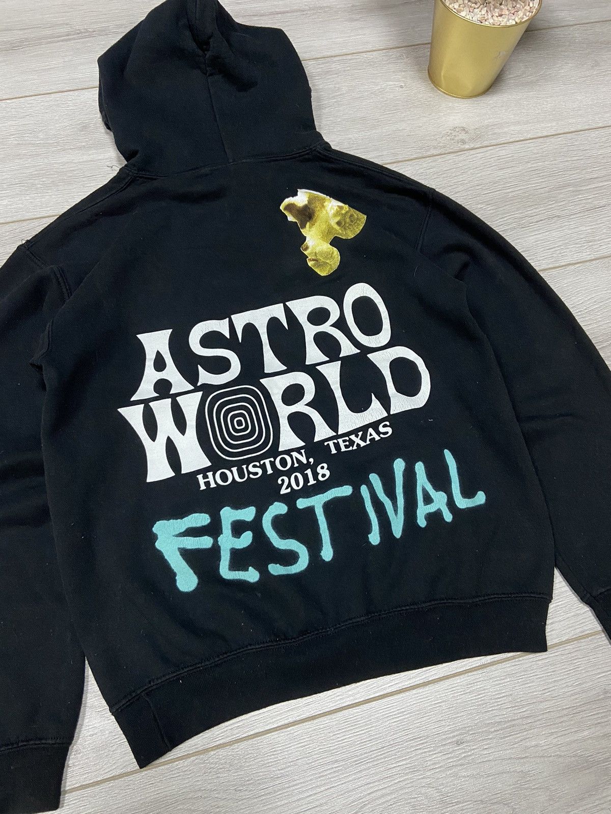 Travis Scott Travis Scott RARE Astroworld 2018 Festival Hoodie Size US S / EU 44-46 / 1 - 7 Thumbnail