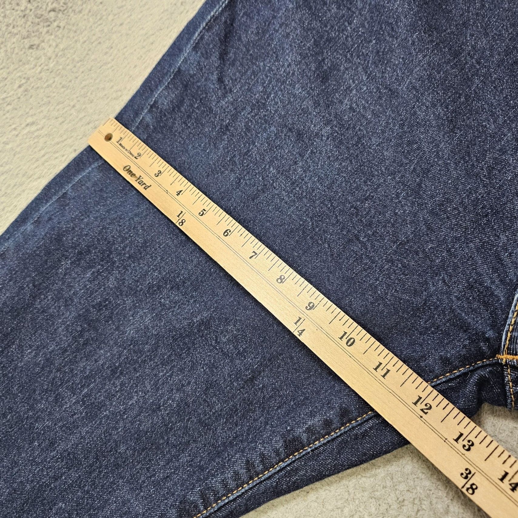 Levi's Levi's Jeans 541 Mens 42x27 Blue Athletic Taper Fit Stretch Denim 5-Pocket Zip Fly High Rise Size US 42 / EU 58 - 4 Thumbnail