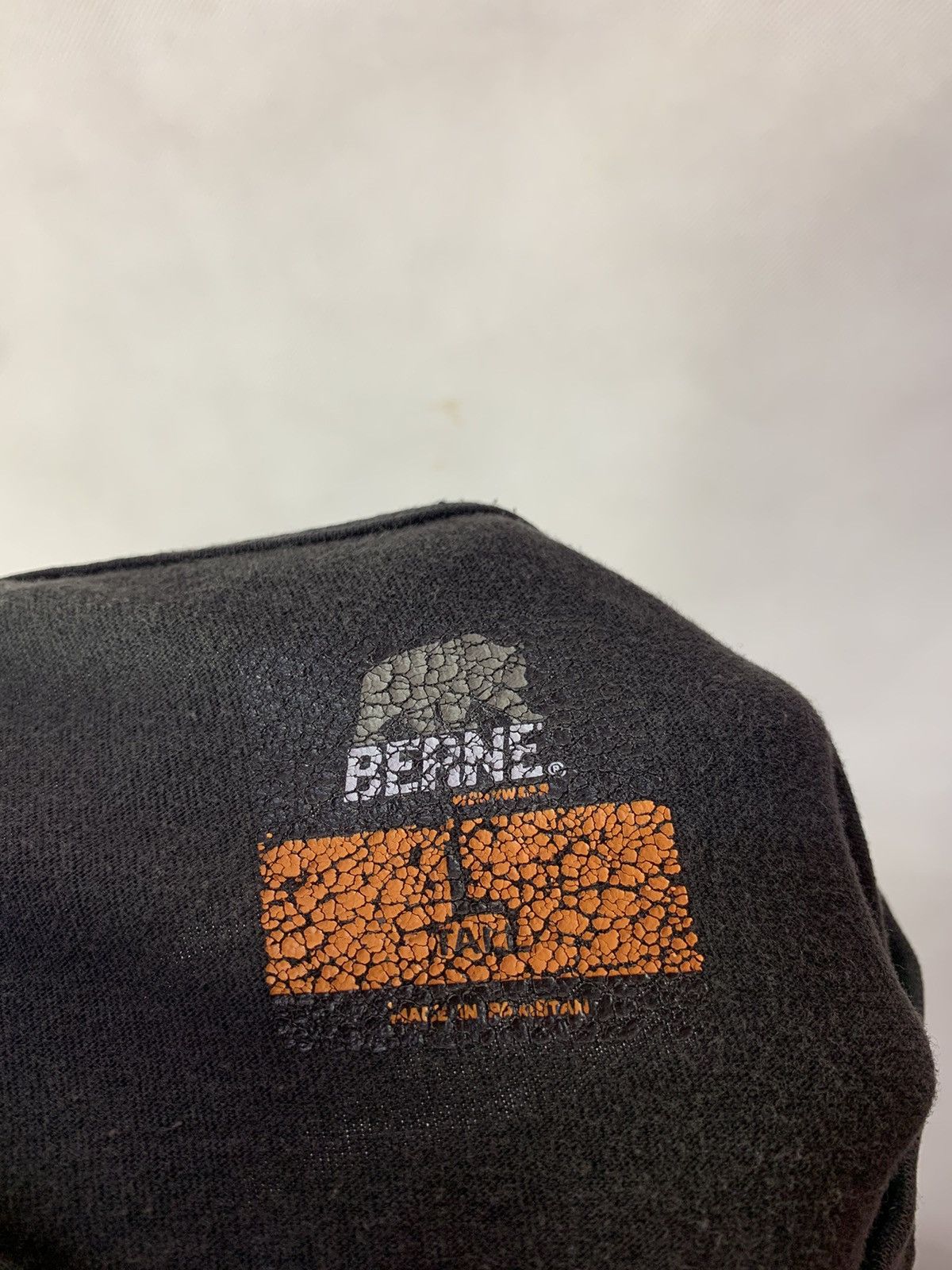 Vintage 🔥Vintage Berne Workwear Distressed Tee Harley Parody Size US L / EU 52-54 / 3 - 11 Thumbnail