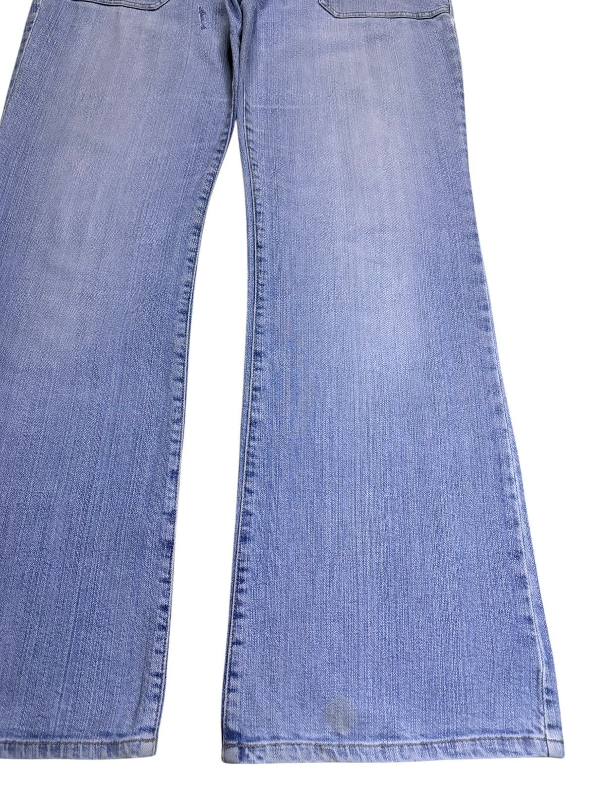 Japanese Brand Vintage Japanese Brand Light Wash Fatigue Flare Jeans Size US 34 / EU 50 - 7 Thumbnail