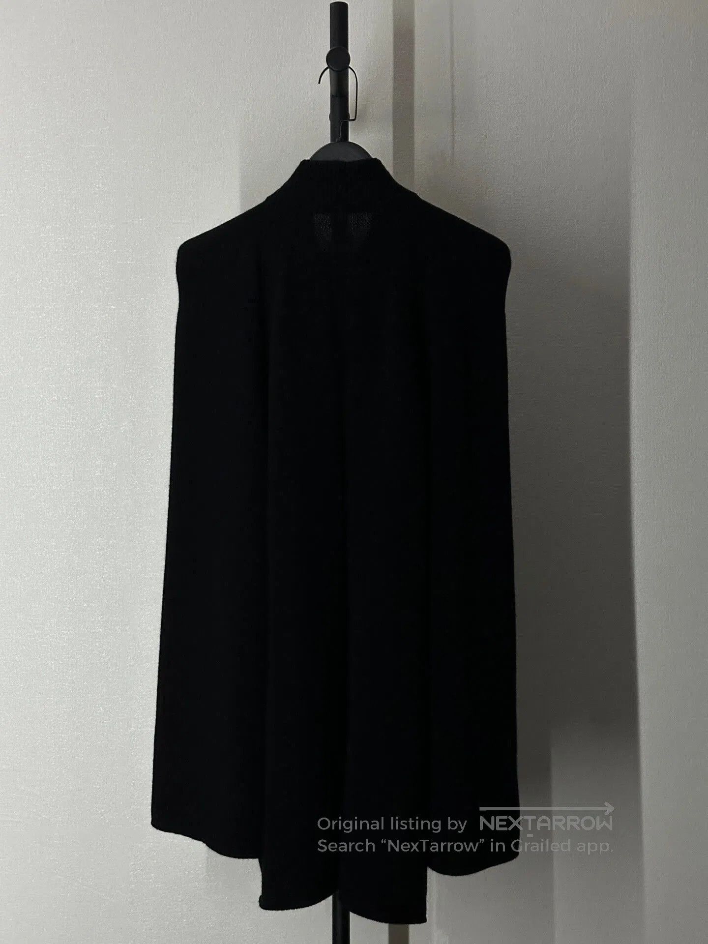 Rick Owens Rick Owens Black Batwing Sleeve Jacket. Size US S / EU 44-46 / 1 - 4 Thumbnail