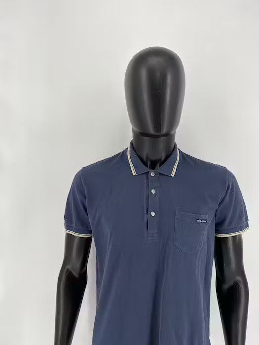 Dolce & Gabbana × Vintage Vintage Y2K Dolce&Gabbana Basic Polo T-Shirt Size US M / EU 48-50 / 2 - 1 Thumbnail