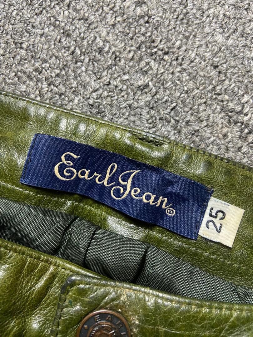 Earl Jeans Vintage Earl Jeans Brand Leather Pants (174) Size US 27 - 4 Thumbnail