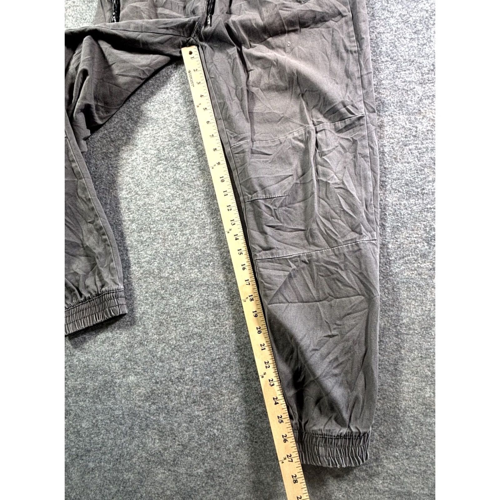 Ecko Unltd. Ecko Unltd Sweatpants Men's Large Gray Rhino Logo Joggers Distressed Stained Size US 33 - 6 Thumbnail