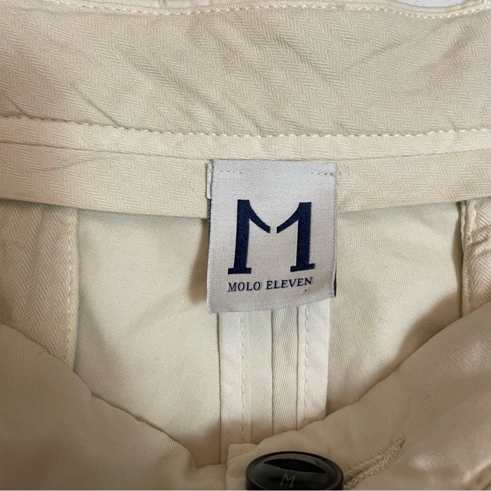 Other NWT New $136 Molo Eleven Beige Cotton Shorts Size L Size US 37 - 6 Thumbnail