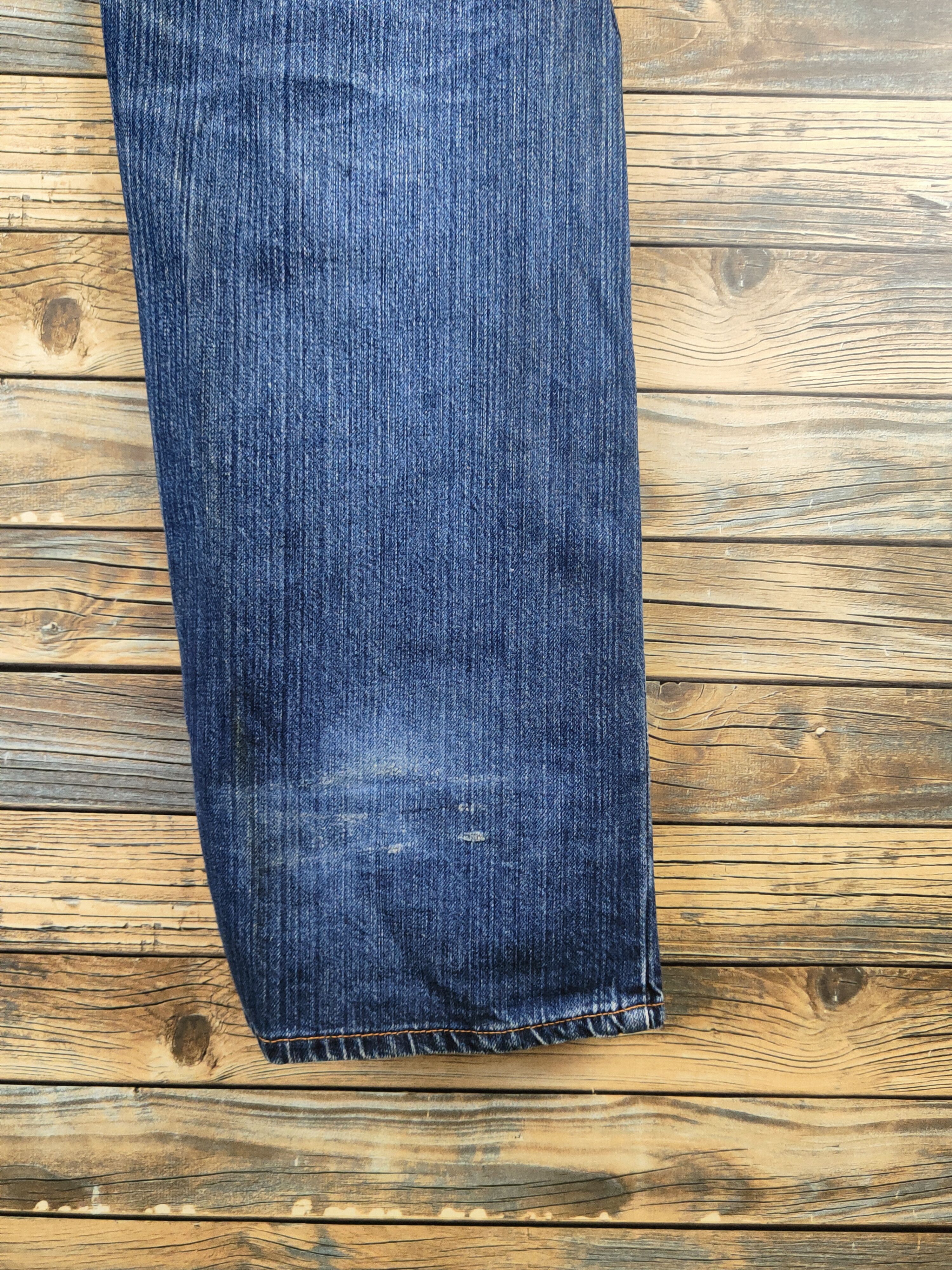 Levi's Levi's Dark Blue Distressed Ripped Jeans #S2823 Size US 36 / EU 52 - 12 Thumbnail