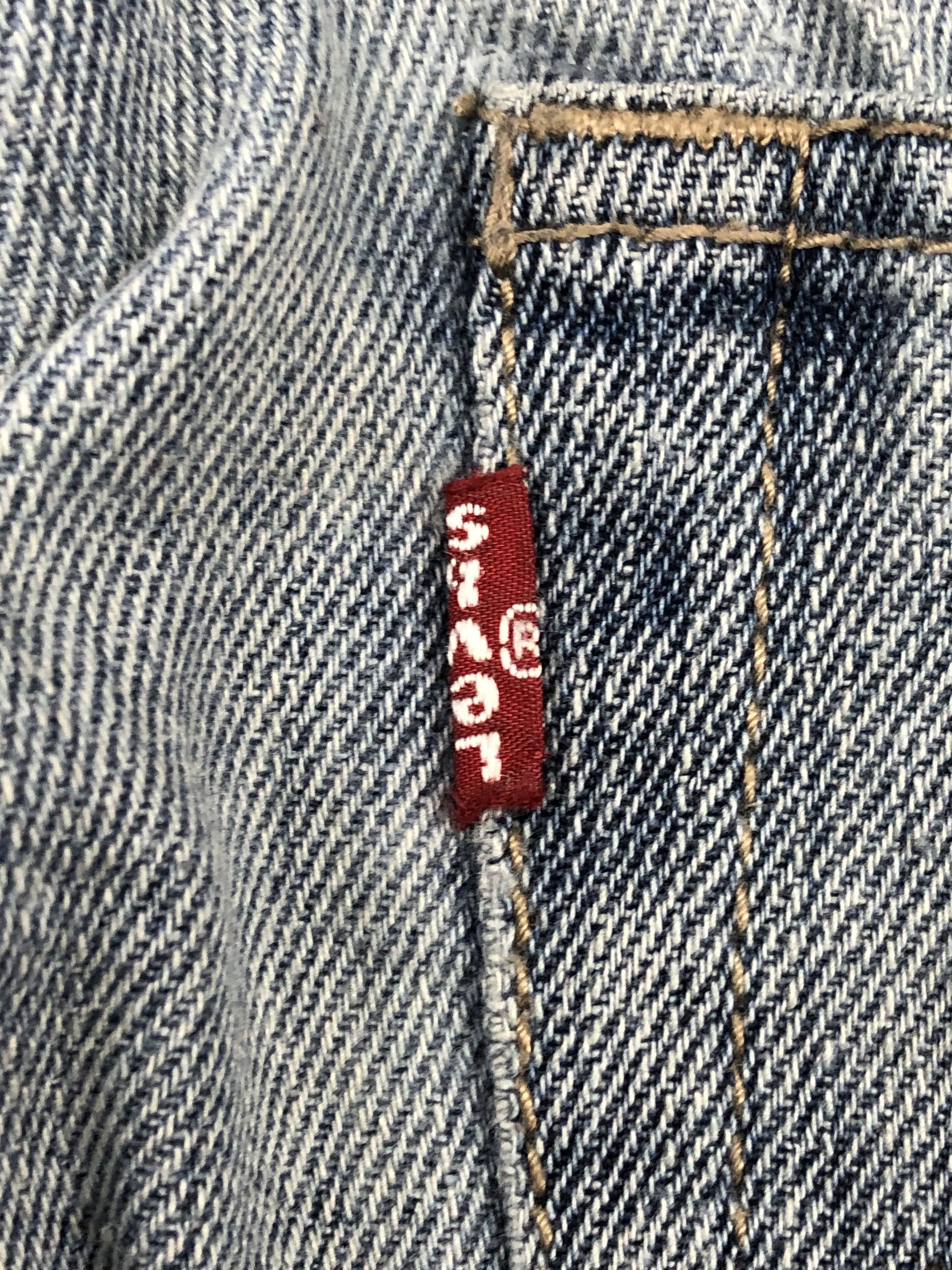 Levi's Vintage Levis 505 Light Wash Jeans DP1643 Size US 31 - 6 Thumbnail