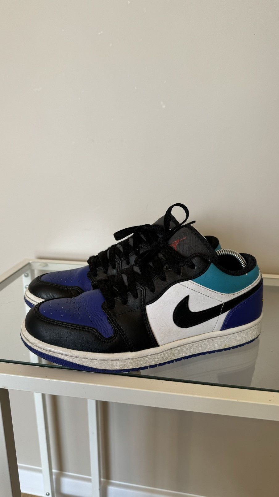 Jordan Brand × Nike Nike Air Jordan 1 Low Bright Concord 553558-154 sneakers Size US 8.5 / EU 41-42 - 1 Thumbnail