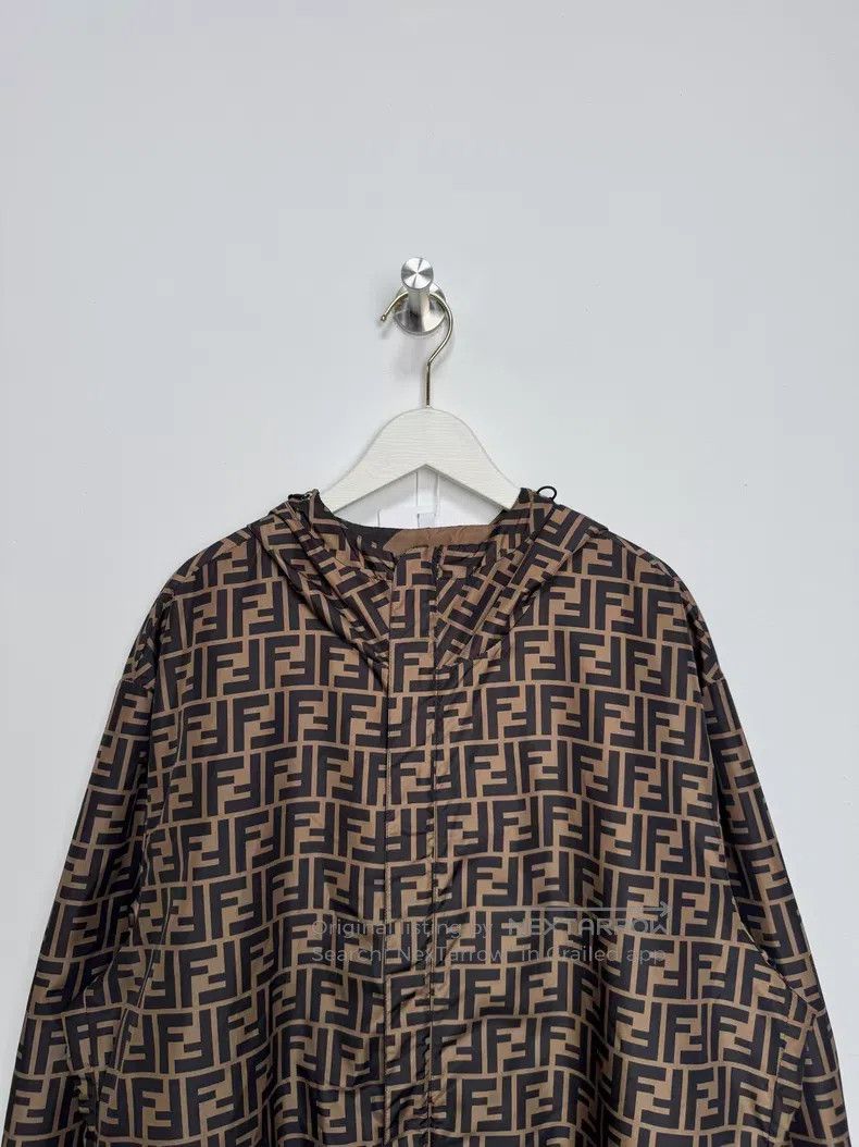 Fendi Fendi Monogrammed Double-Sided Zip-Up Jacket Size US M / EU 48-50 / 2 - 3 Thumbnail
