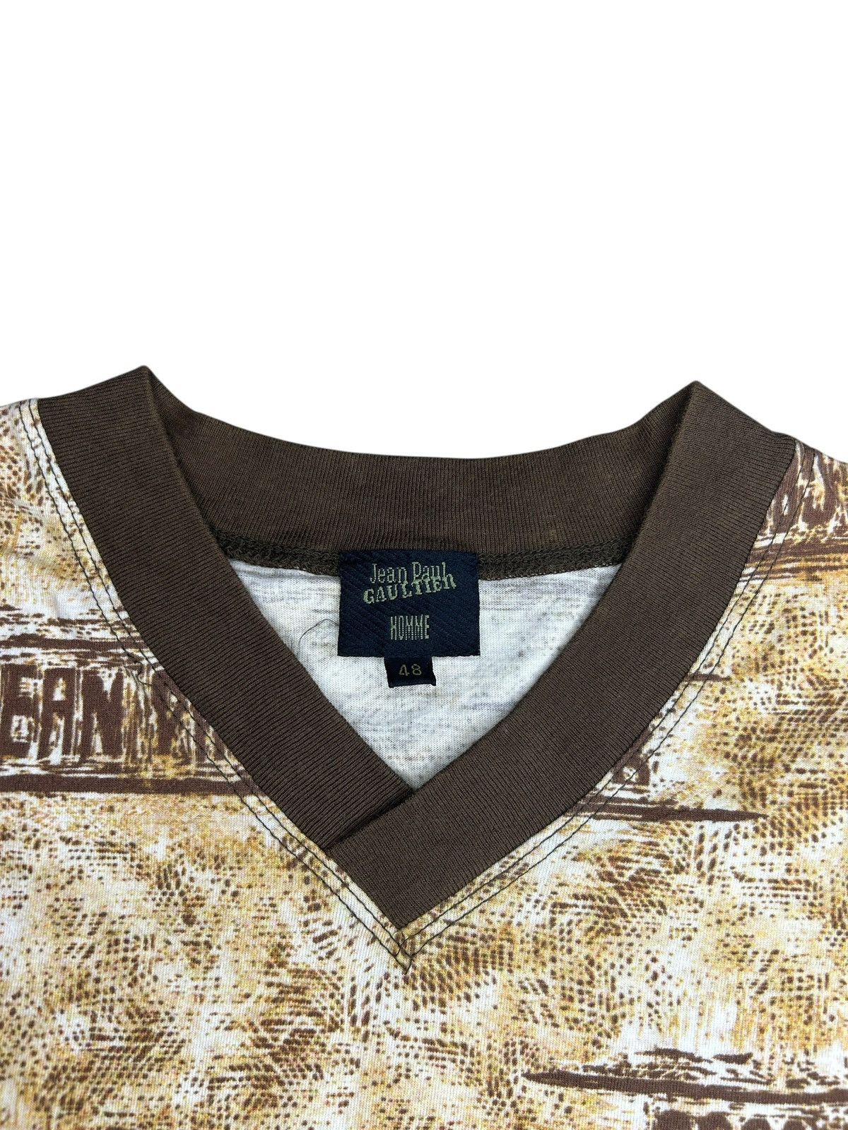 Jean Paul Gaultier S/S 00 '2000' Logo T-Shirt Size US M / EU 48-50 / 2 - 3 Thumbnail