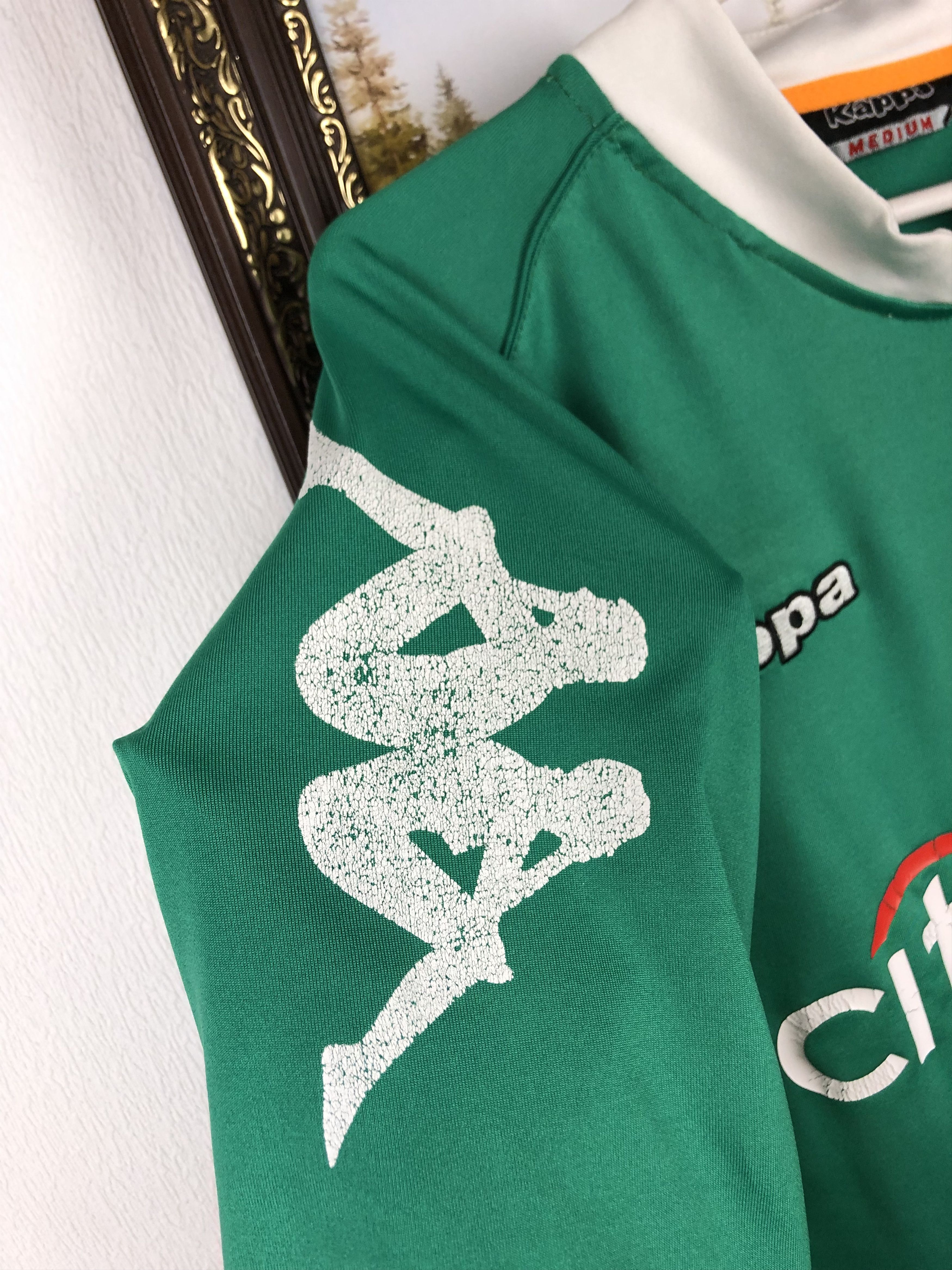 Vintage Werder Bremen football shirt 2007 Soccer Diego Kappa Jersey Size US M / EU 48-50 / 2 - 6 Thumbnail
