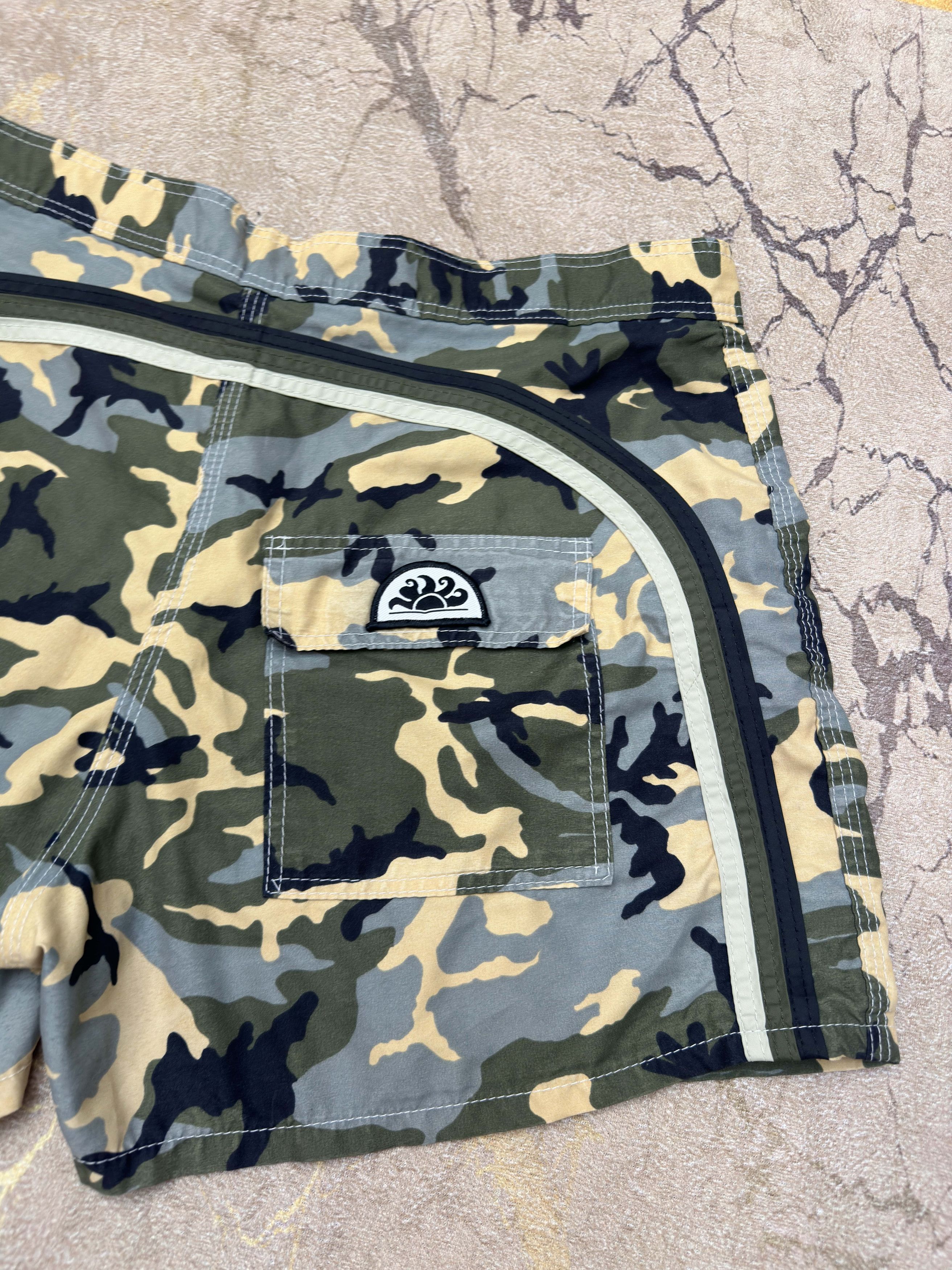 Sundek Camouflage Sundek 32 Beach BoardShorts Trunks Bath Size 32 S Size US 32 / EU 48 - 5 Thumbnail