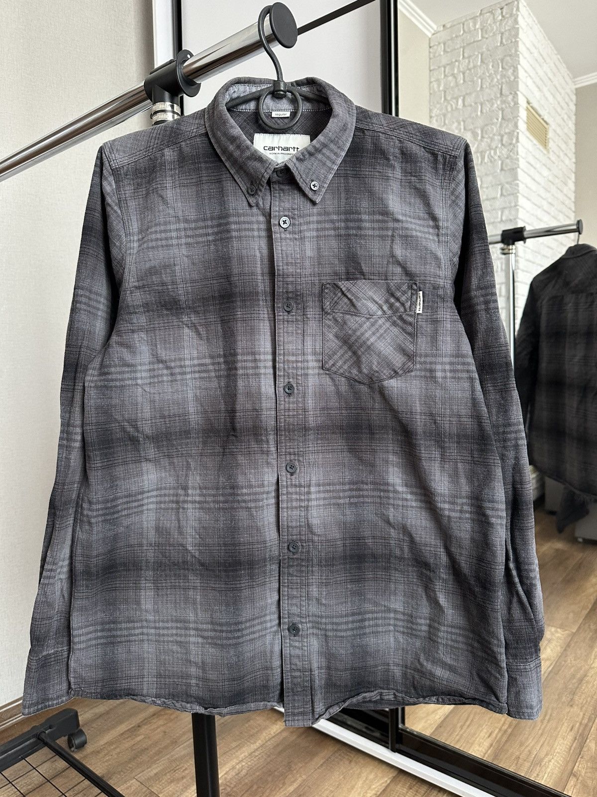 Carhartt Carhartt Logan Long Sleeve Button Up Shirt Size US S / EU 44-46 / 1 - 1 Thumbnail