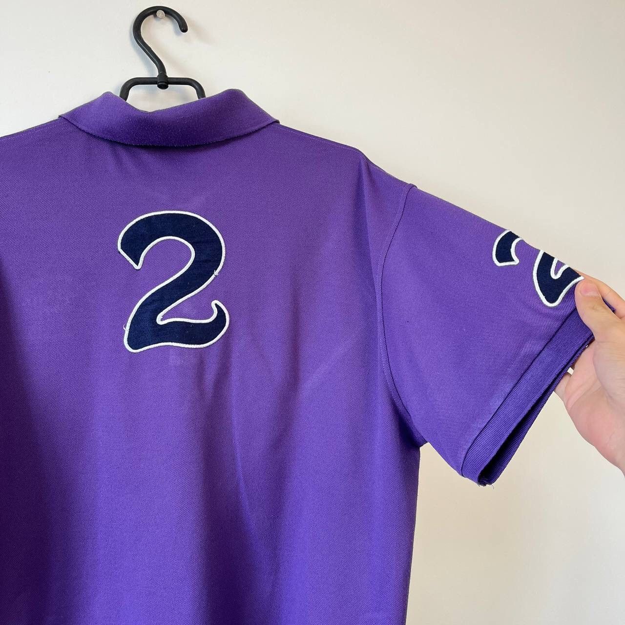 La Martina Vintage Men's Purple La Martina T-Shirt Tradicion Del Polo Size US XXL / EU 58 / 5 - 4 Thumbnail