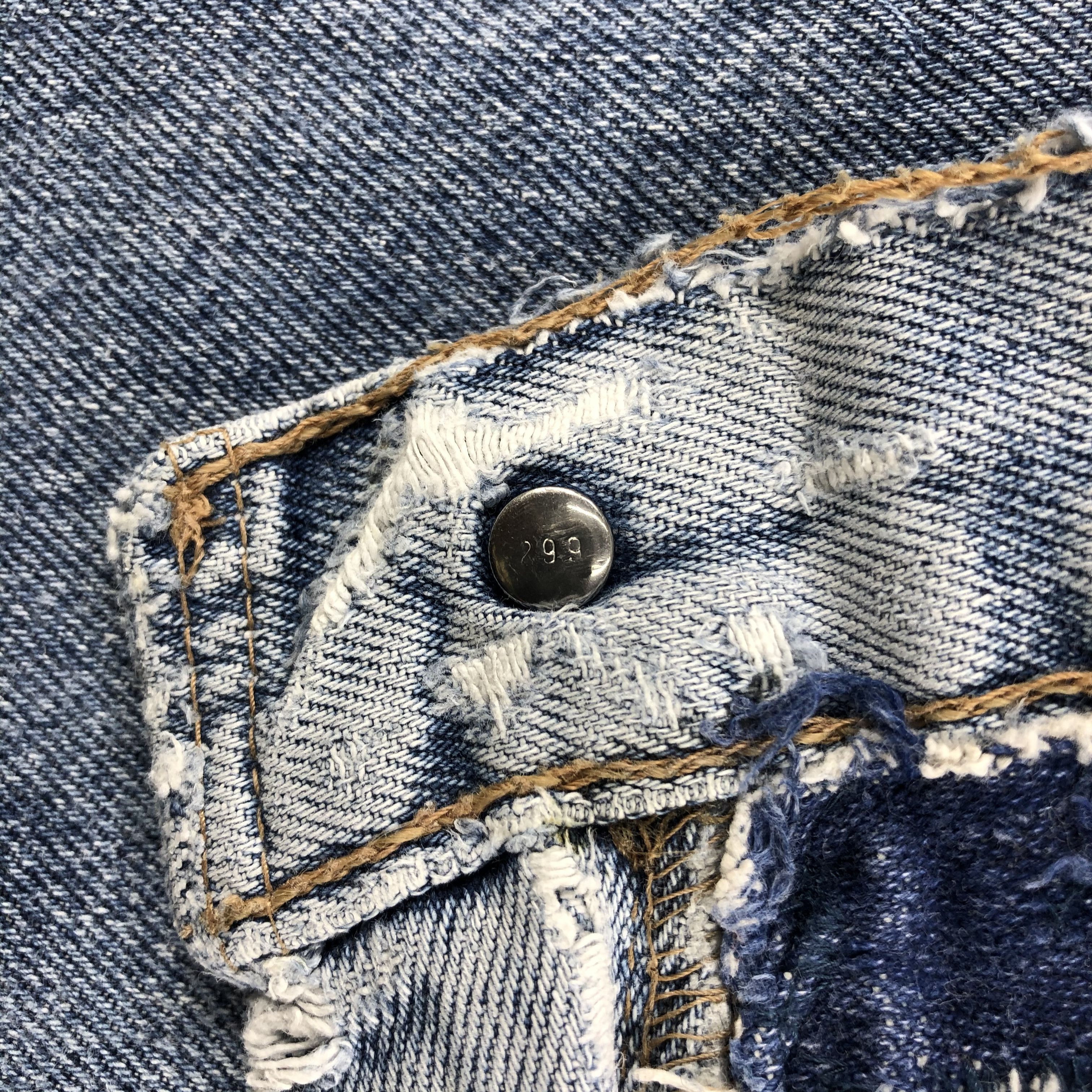 Levi's × Vintage Vintage 90s Blue Wash Levis 521 Jeans-JM2622 Size US 35 - 12 Thumbnail
