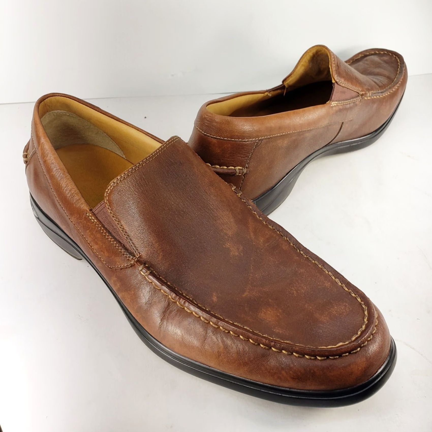 Sperry Sperry Top-Sider Gold Cup Loafer Brown Leather Shoes Size 11M Mens Slip On Casual Travel Memory Foam Cushion Size US L / EU 52-54 / 3 - 2 Thumbnail