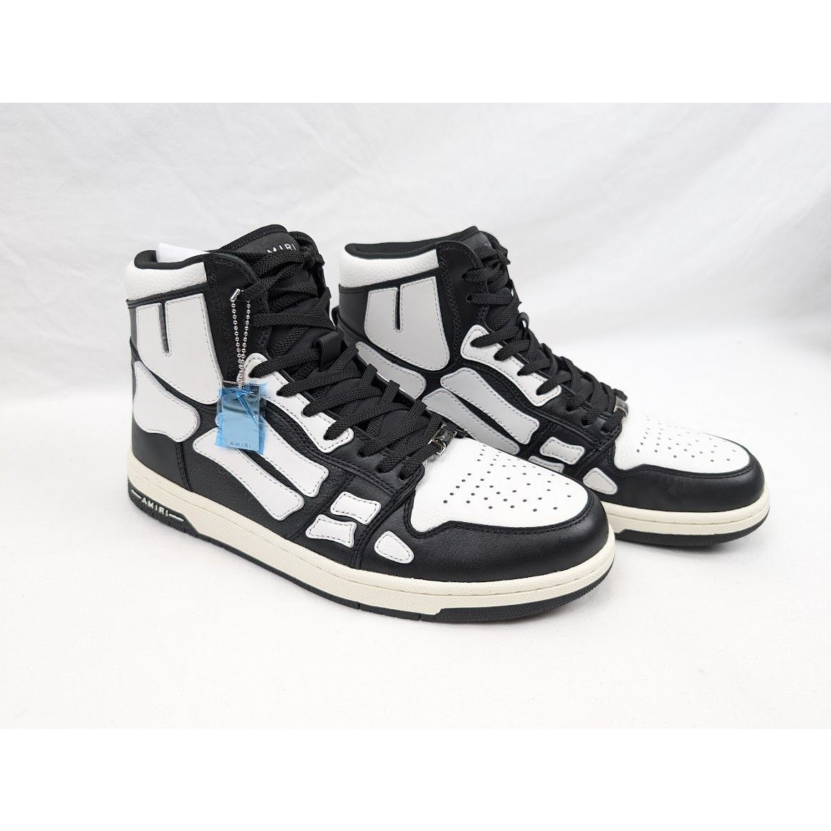 Amiri o1rshd1 Q:3 / Skel top hi / Skeleton high top Sneakers Size US 10 / EU 43 - 16 Thumbnail