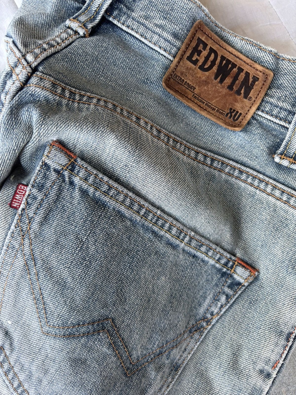 Acne Studios 💥EDWIN XV EXTRA BAGGY DENIM JEANS ACNE STUDIOS STYLE Size US 30 / EU 46 - 11 Thumbnail