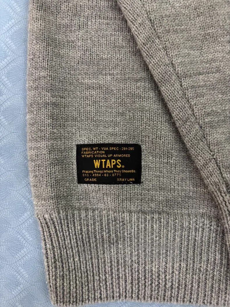 Wtaps Wtaps Out of stock Black Gold Red Flag Sweater Size US XL / EU 56 / 4 - 2 Thumbnail