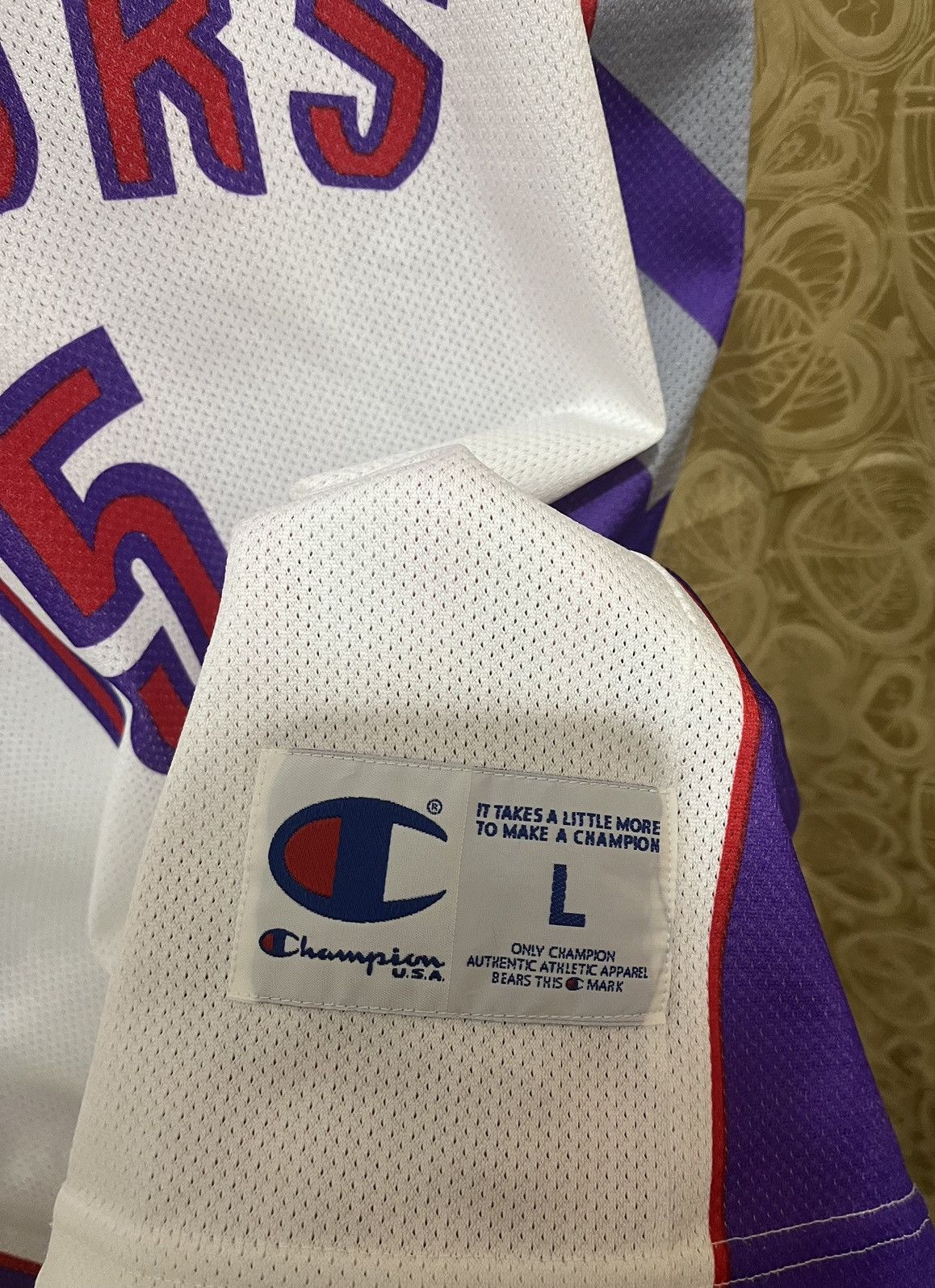 Champion NBA Raptors Carter #15 jersey Size US L / EU 52-54 / 3 - 3 Thumbnail