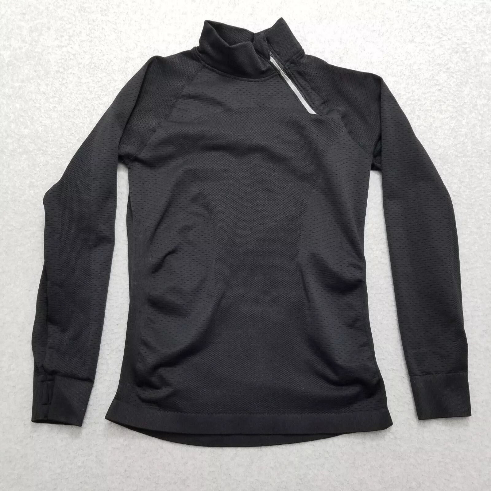 Other Yelete Jacket Womens Small Black Activewear Zip Neck Pocket Size S / US 4 / IT 40 - 1 Thumbnail