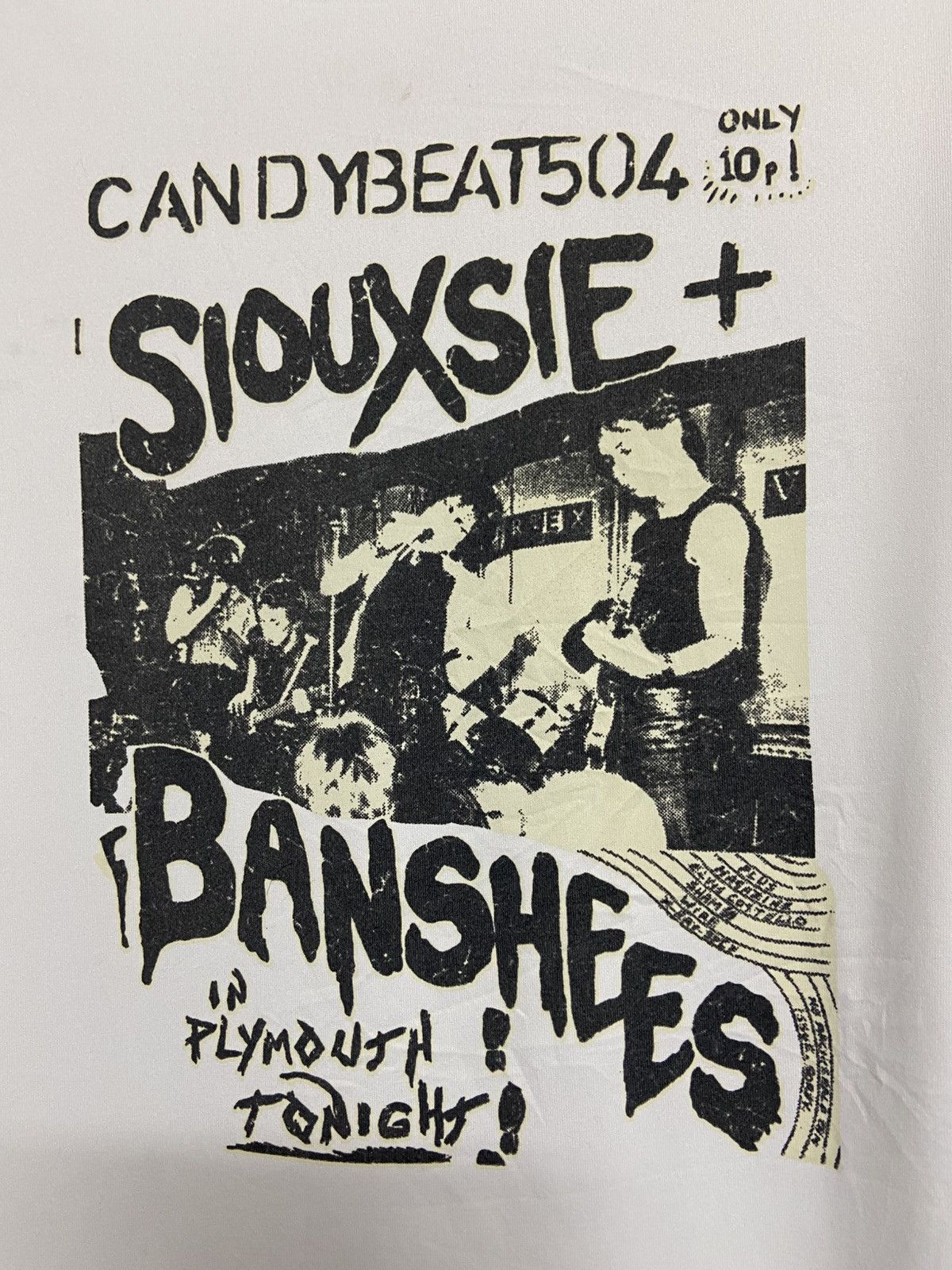 Vintage Vintage Siouxsie And The Banshees CandyBeat 504 Jersey Shirt Size US L / EU 52-54 / 3 - 6 Thumbnail