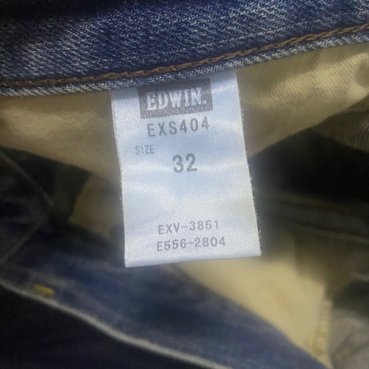 Edwin 💥Best Offer💥Vintage Edwin 505x Selvegde Distressed Denim Size US 35 - 17 Thumbnail