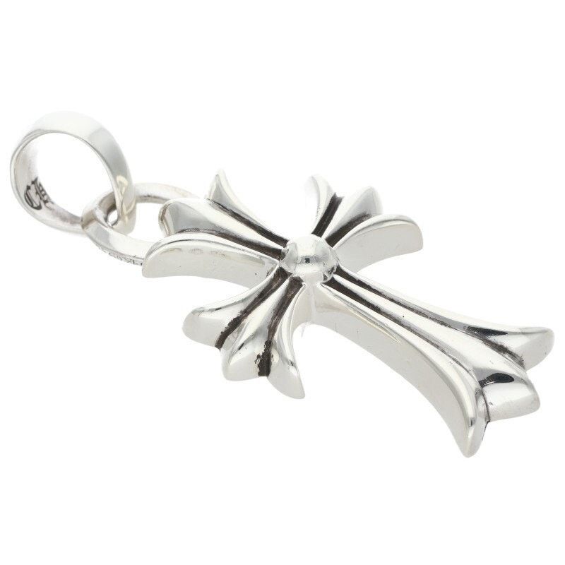 Chrome Hearts Chrome Hearts Small Cross Bale Silver Necklace Size ONE SIZE - 5 Thumbnail