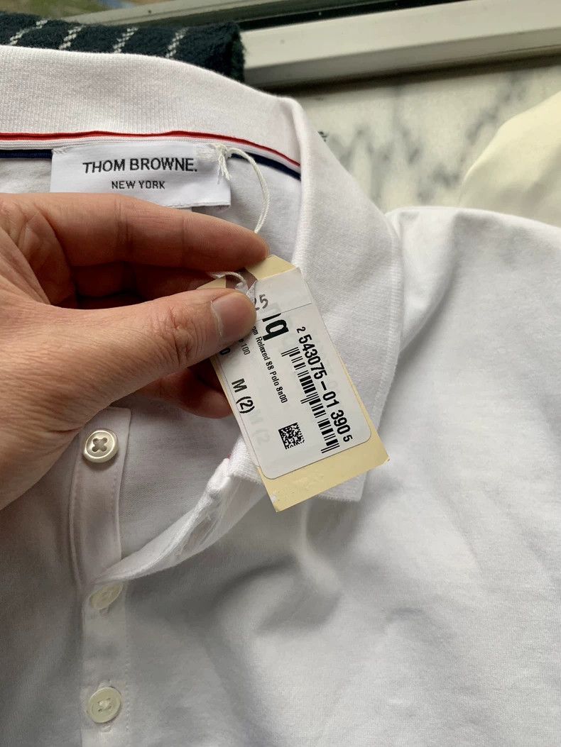Thom Browne Thom browne Button polo shirt 2504-Nextarrow Size US M / EU 48-50 / 2 - 2 Thumbnail