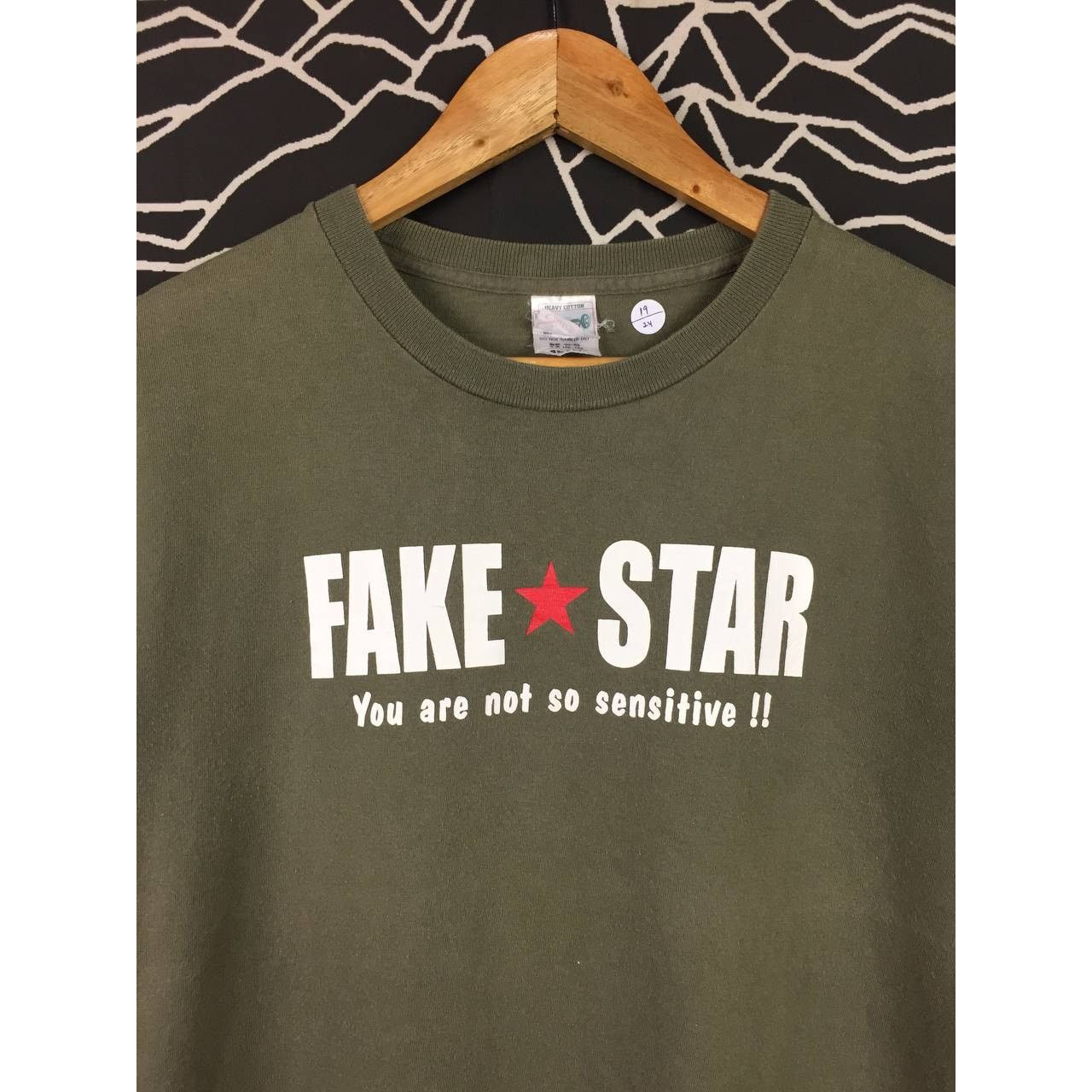 Japanese Brand Cross & Stitch Fake Star You Are Not So Sensitive Tee Size US S / EU 44-46 / 1 - 3 Thumbnail