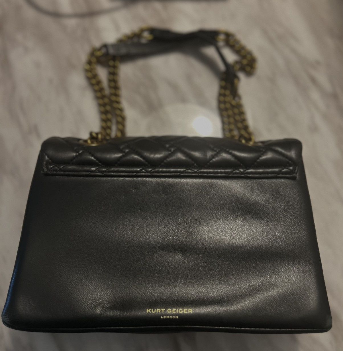 Kurt Geiger KURT GEIGER LONDON KENSINGTON LEATHER SHOULDER BAG Size ONE SIZE - 2 Thumbnail