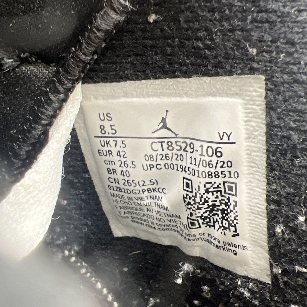 Jordan Brand Air Jordan 6 Carmine Size US 8.5 / EU 41-42 - 9 Thumbnail