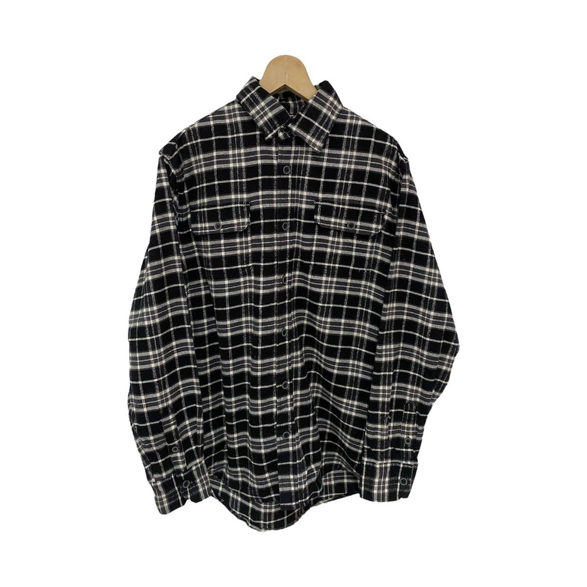 JACHS NY × Vintage Jachs Plaid Tartan Flannel Shirt Size US M / EU 48-50 / 2 - 1 Thumbnail