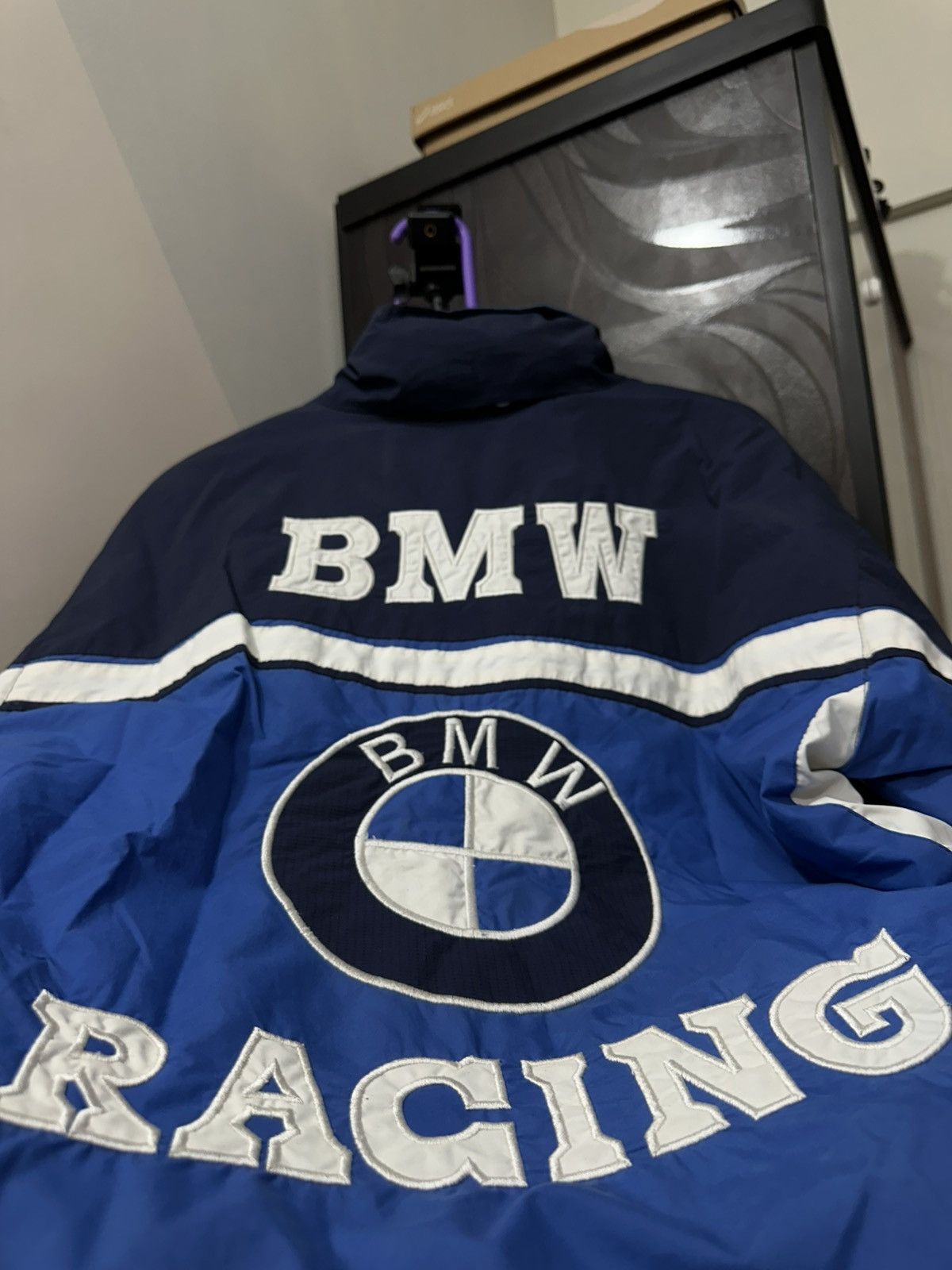 BMW Crazy Bmw Vintage Racing Jacket 🏎️🏁 Size US XS / EU 42 / 0 - 8 Thumbnail