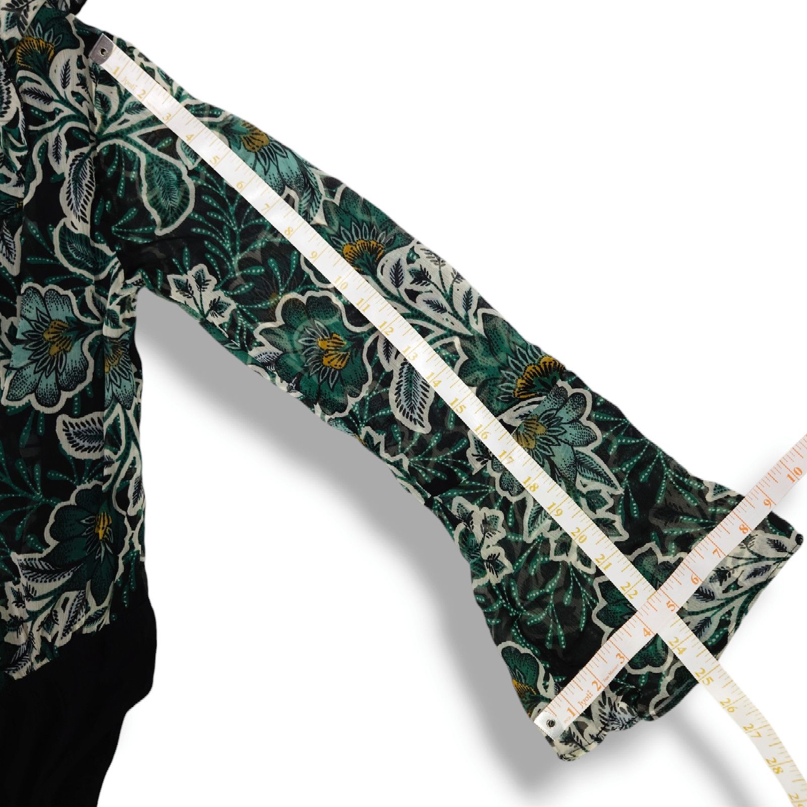 Other Band of the Free Bonnie Emerald Floral Bodysuit S NWT Size S / US 4 / IT 40 - 11 Thumbnail