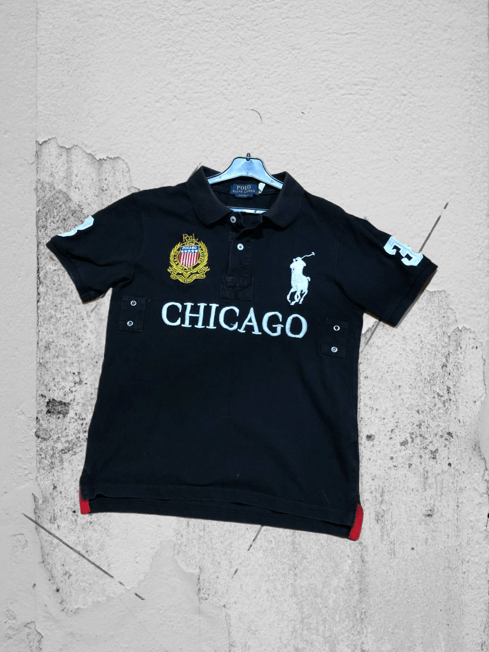 Polo Ralph Lauren CHICAGO ビッグポニー　ポロシャツ　Ｍ POLO RALPH LAUREN ポロ ラルフローレン ポロシャツ メンズ