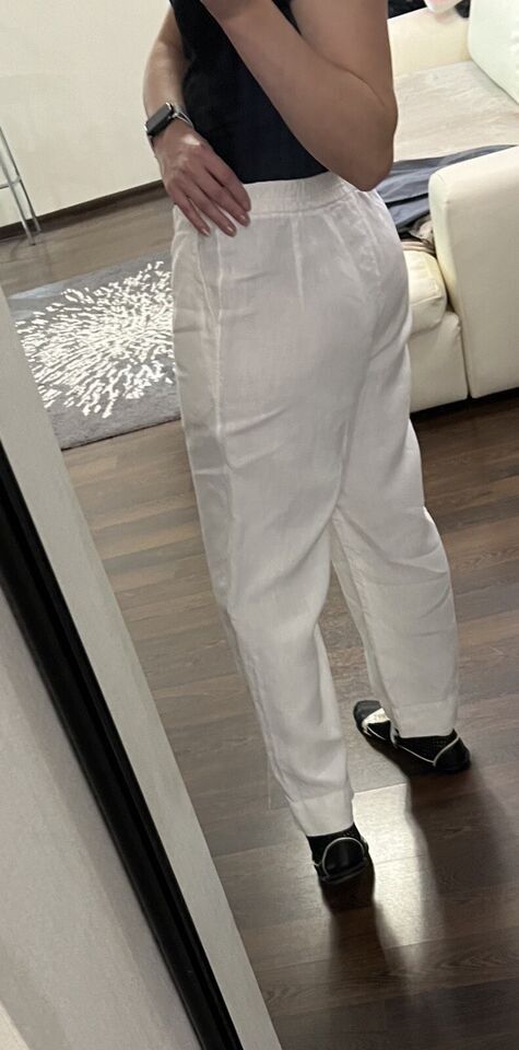 OSKA Oska Pants Linen White Size 4 Size 32" / US 10 / IT 46 - 16 Thumbnail