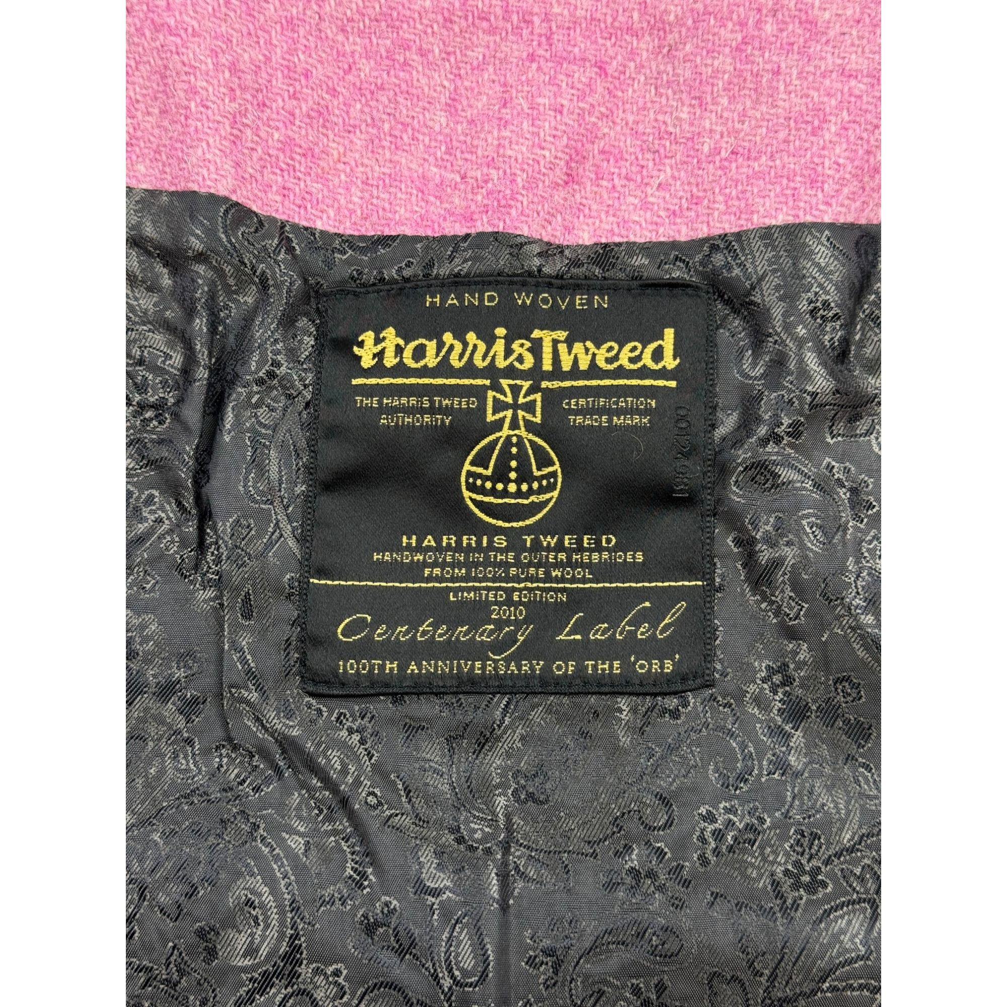 Harris Tweed Harris Tweed Shortened Pink Cardigan (Y1217) Size M / US 6-8 / IT 42-44 - 6 Thumbnail