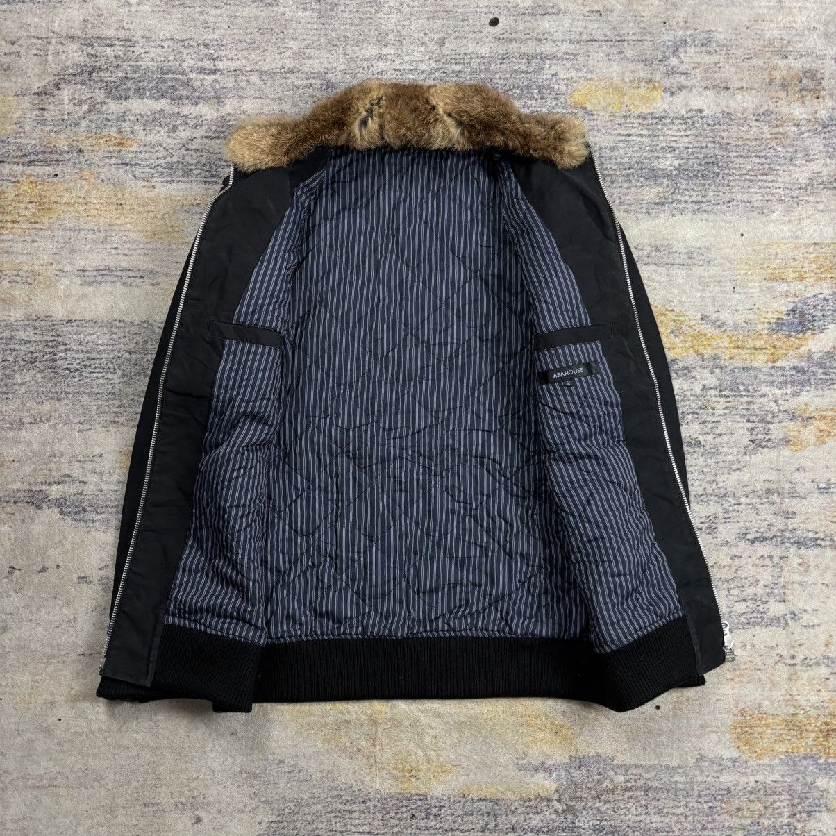 BUFFALO BOBS 2000s Abahouse - Vkei Style Fur Collar Jacke Size US M / EU 48-50 / 2 - 2 Thumbnail