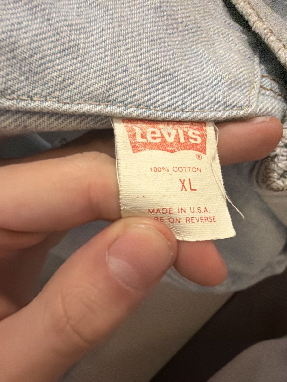 Levi's 1/1 LEVI’S VEST + HARDWARE Size US XL / EU 56 / 4 - 6 Thumbnail