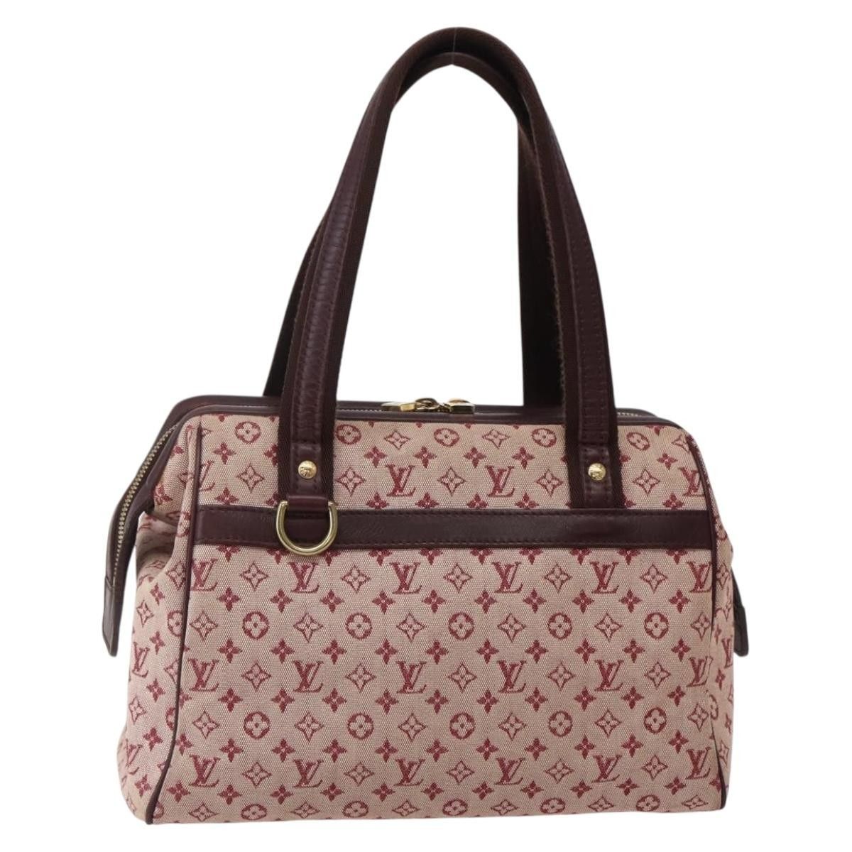 Louis Vuitton Louis Vuitton Josephine Handbag Mini Lin Size ONE SIZE - 1 Thumbnail