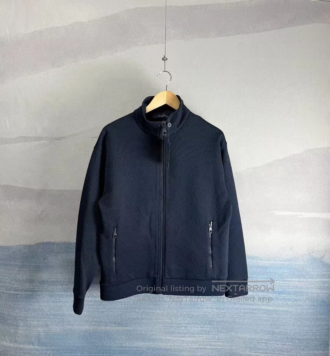 Louis Vuitton Louis Vuitton Dark Blue Monogram Zip Jacket. Size US S / EU 44-46 / 1 - 1 Thumbnail