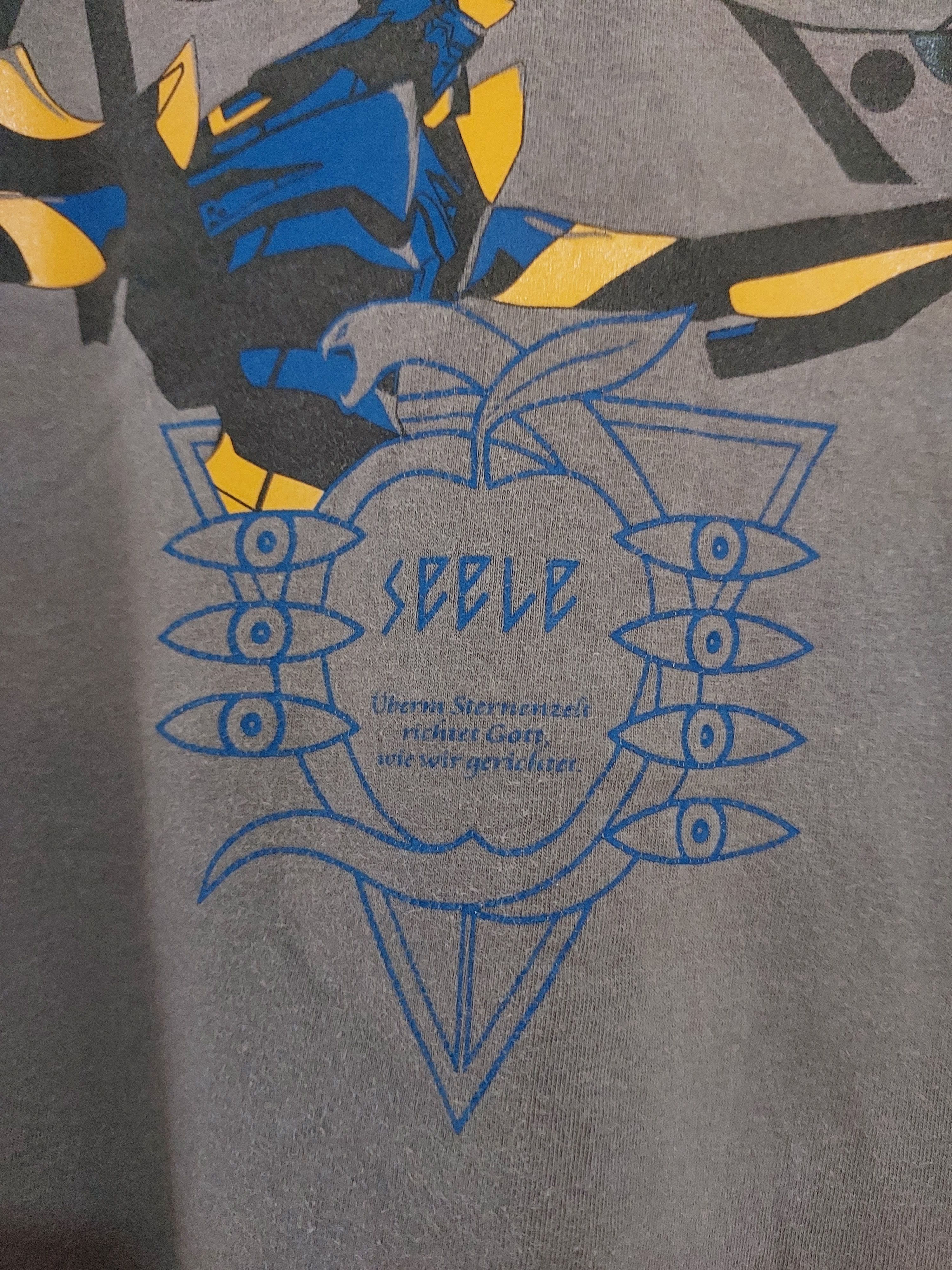 Anime EVANGELION ANIME SEELE T SHIRT Size US XL / EU 56 / 4 - 6 Thumbnail