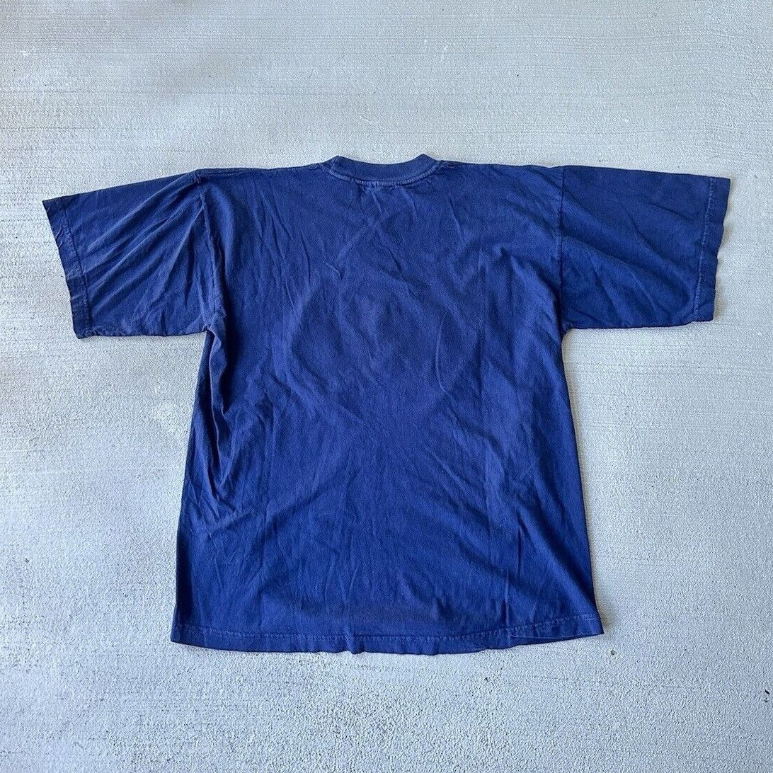 Grateful Dead × Vintage Vintage Grateful Dead T Shirt Single Stitch Blue Embroidered Size US M / EU 48-50 / 2 - 4 Thumbnail