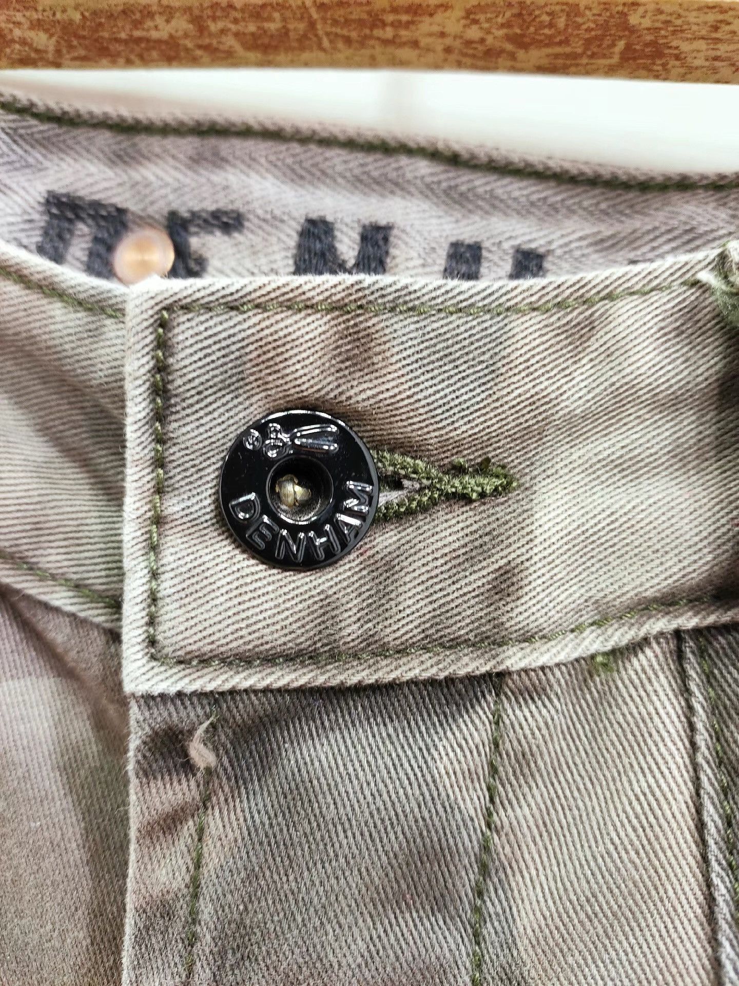 DENHAM Denham Dutch Scissors Men's Camouflage Casual Pants K29 Size US 30 / EU 46 - 3 Thumbnail