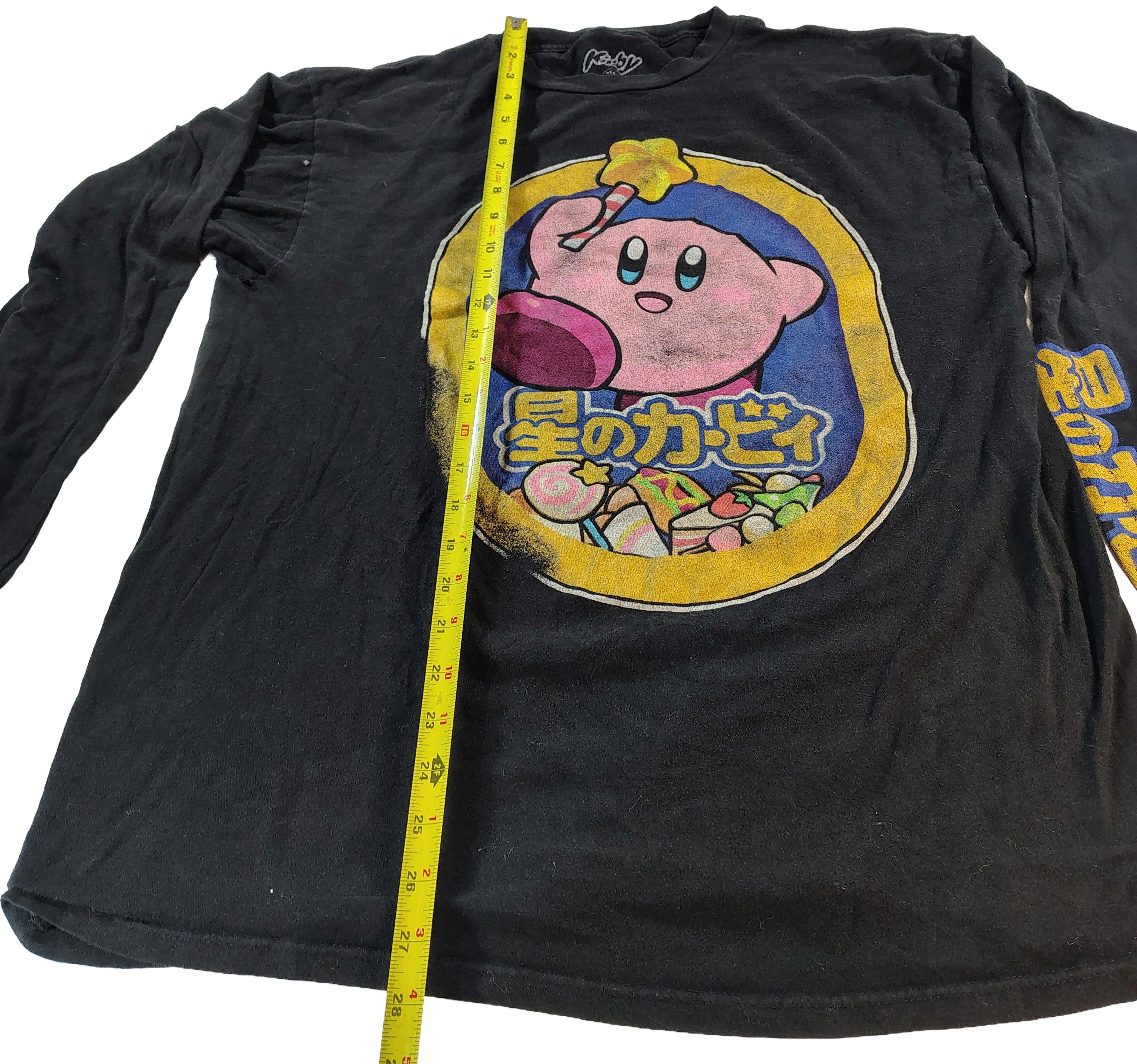 Nintendo Men's Vintage Large Japanese Kirby Graphic T-Shirt Size US L / EU 52-54 / 3 - 3 Thumbnail