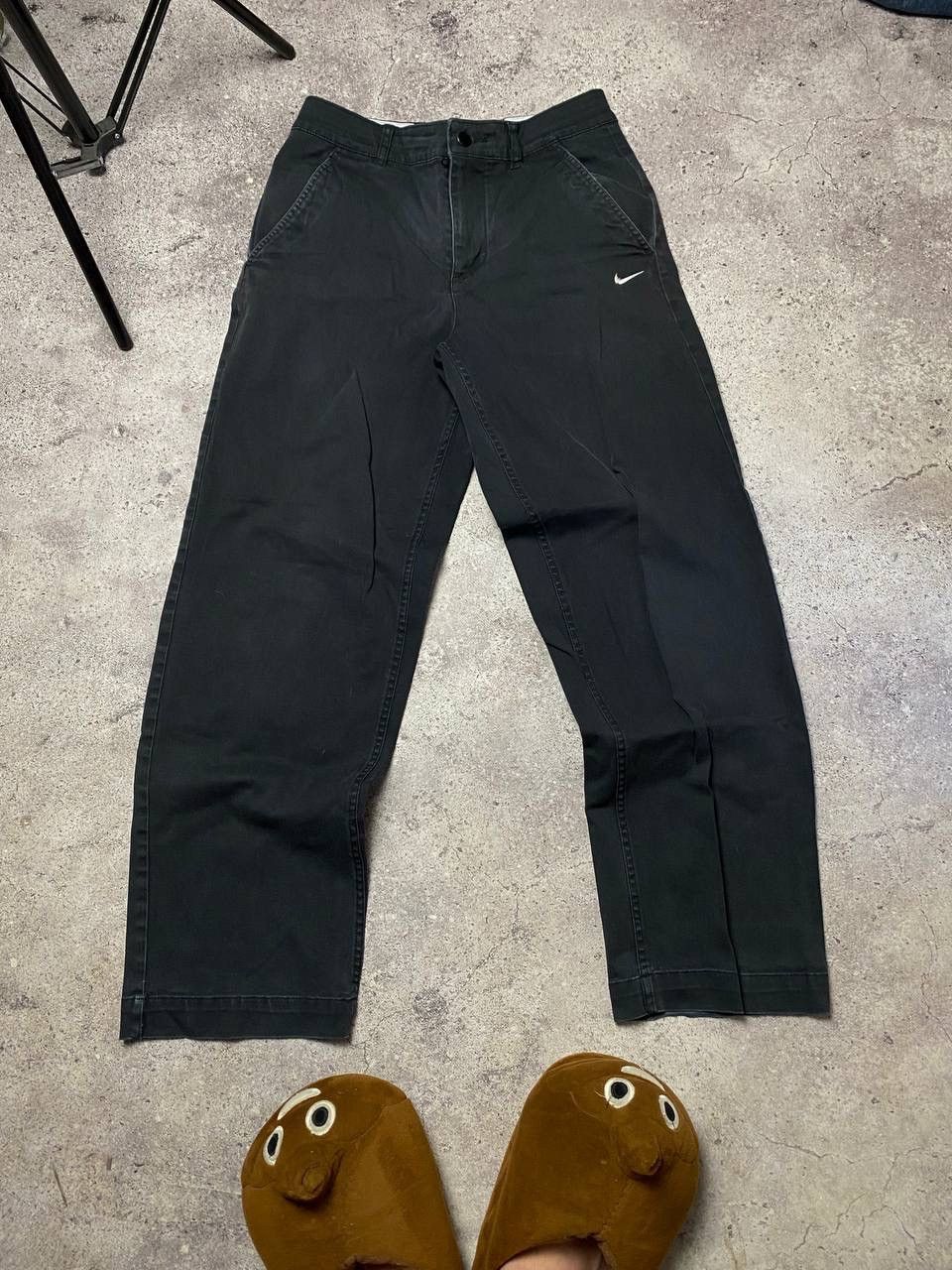 Nike × Vintage Vintage Nike Pants Denim Faded y2k SK8 Size US 28 / EU 44 - 1 Thumbnail